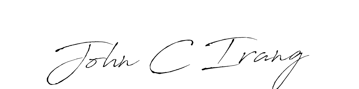 Once you've used our free online signature maker to create your best signature Antro_Vectra style, it's time to enjoy all of the benefits that John C Irang name signing documents. John C Irang signature style 6 images and pictures png