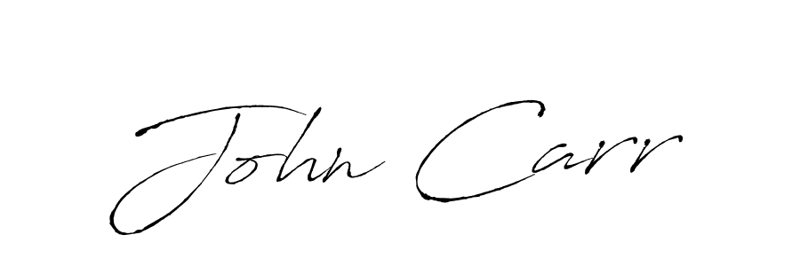 Make a beautiful signature design for name John Carr. With this signature (Antro_Vectra) style, you can create a handwritten signature for free. John Carr signature style 6 images and pictures png