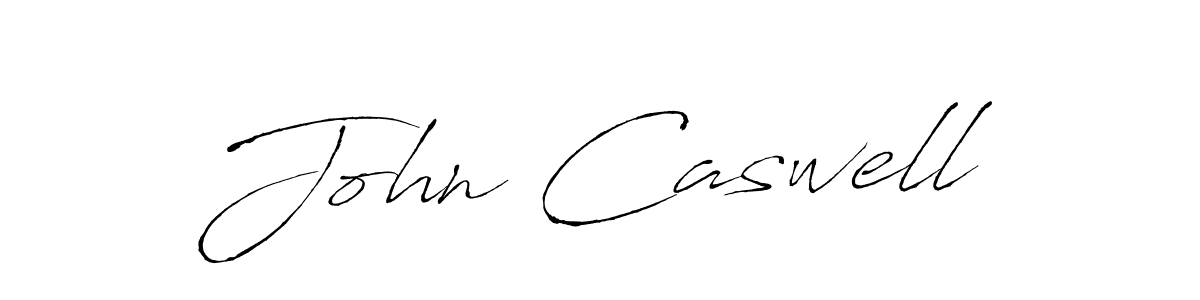 Design your own signature with our free online signature maker. With this signature software, you can create a handwritten (Antro_Vectra) signature for name John Caswell. John Caswell signature style 6 images and pictures png