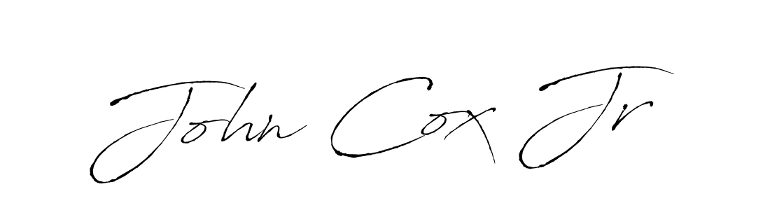 Design your own signature with our free online signature maker. With this signature software, you can create a handwritten (Antro_Vectra) signature for name John Cox Jr. John Cox Jr signature style 6 images and pictures png