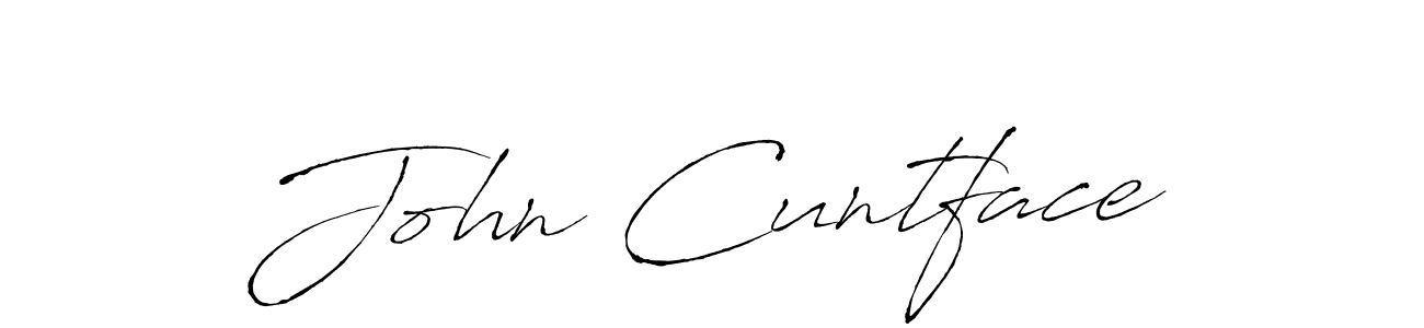 The best way (Antro_Vectra) to make a short signature is to pick only two or three words in your name. The name John Cuntface include a total of six letters. For converting this name. John Cuntface signature style 6 images and pictures png