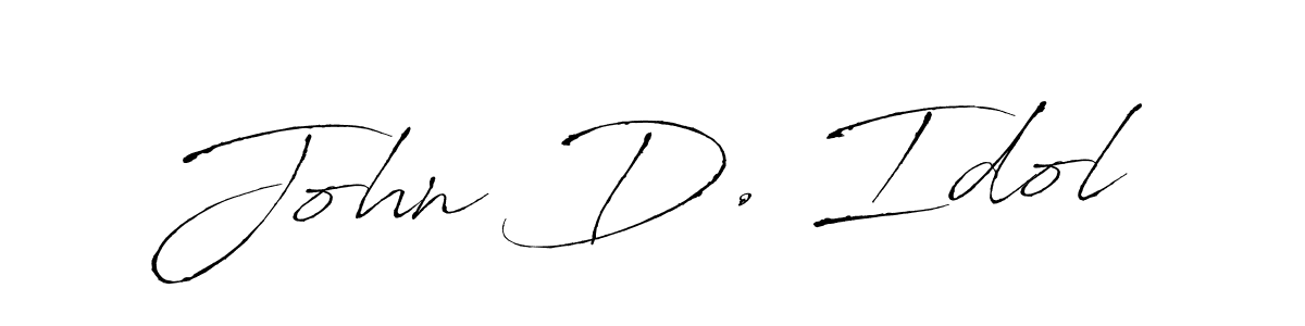 Also You can easily find your signature by using the search form. We will create John D. Idol name handwritten signature images for you free of cost using Antro_Vectra sign style. John D. Idol signature style 6 images and pictures png