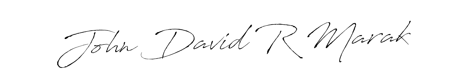Make a beautiful signature design for name John David R Marak. With this signature (Antro_Vectra) style, you can create a handwritten signature for free. John David R Marak signature style 6 images and pictures png