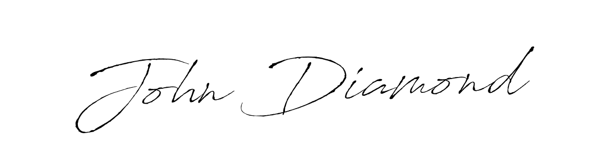 The best way (Antro_Vectra) to make a short signature is to pick only two or three words in your name. The name John Diamond include a total of six letters. For converting this name. John Diamond signature style 6 images and pictures png