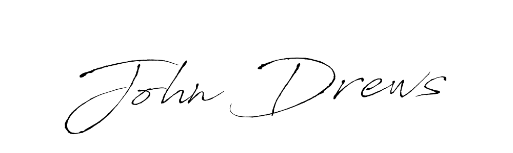 Use a signature maker to create a handwritten signature online. With this signature software, you can design (Antro_Vectra) your own signature for name John Drews. John Drews signature style 6 images and pictures png