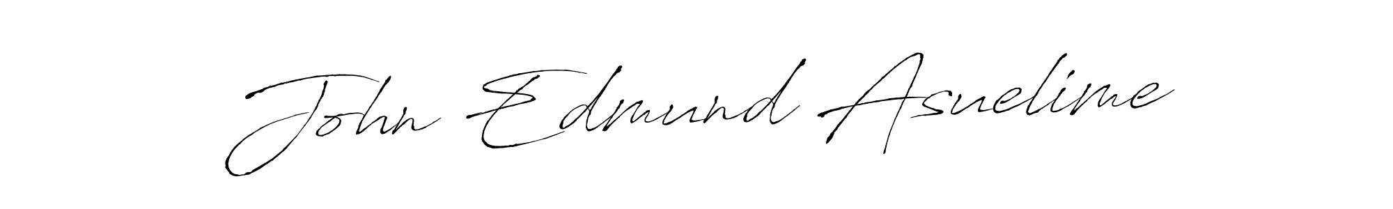 Also You can easily find your signature by using the search form. We will create John Edmund Asuelime name handwritten signature images for you free of cost using Antro_Vectra sign style. John Edmund Asuelime signature style 6 images and pictures png