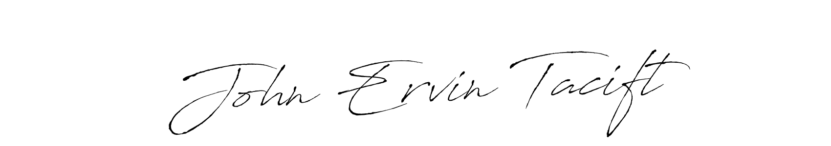 You can use this online signature creator to create a handwritten signature for the name John Ervin Tacift. This is the best online autograph maker. John Ervin Tacift signature style 6 images and pictures png