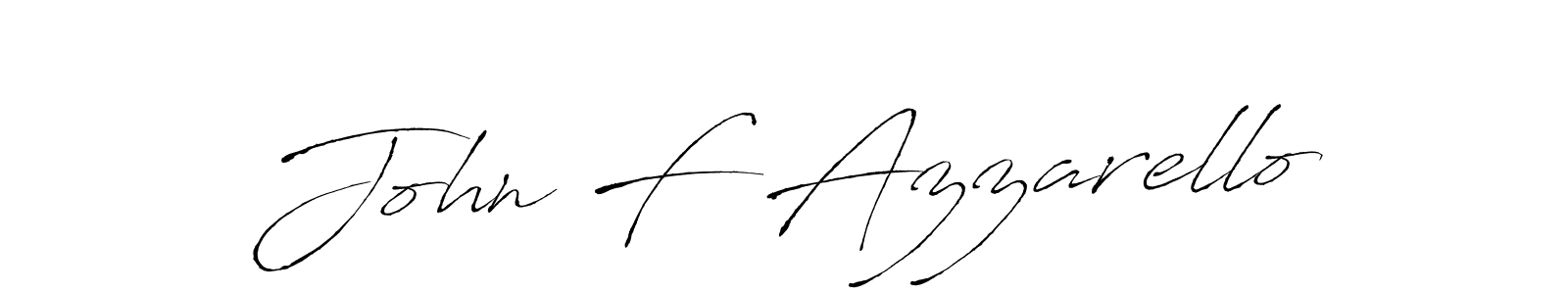 How to make John F Azzarello signature? Antro_Vectra is a professional autograph style. Create handwritten signature for John F Azzarello name. John F Azzarello signature style 6 images and pictures png