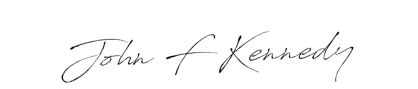 Make a beautiful signature design for name John F Kennedy. With this signature (Antro_Vectra) style, you can create a handwritten signature for free. John F Kennedy signature style 6 images and pictures png