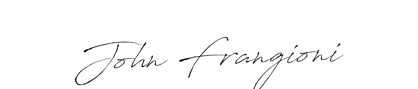 Make a beautiful signature design for name John Frangioni. Use this online signature maker to create a handwritten signature for free. John Frangioni signature style 6 images and pictures png
