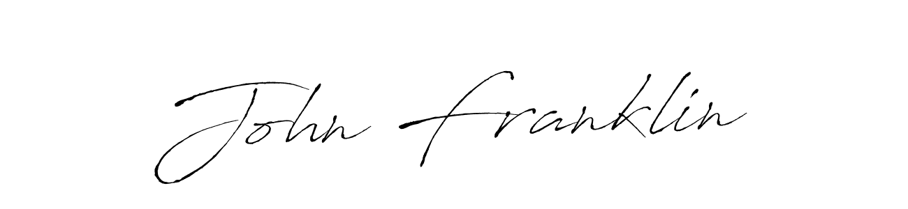 Use a signature maker to create a handwritten signature online. With this signature software, you can design (Antro_Vectra) your own signature for name John Franklin. John Franklin signature style 6 images and pictures png