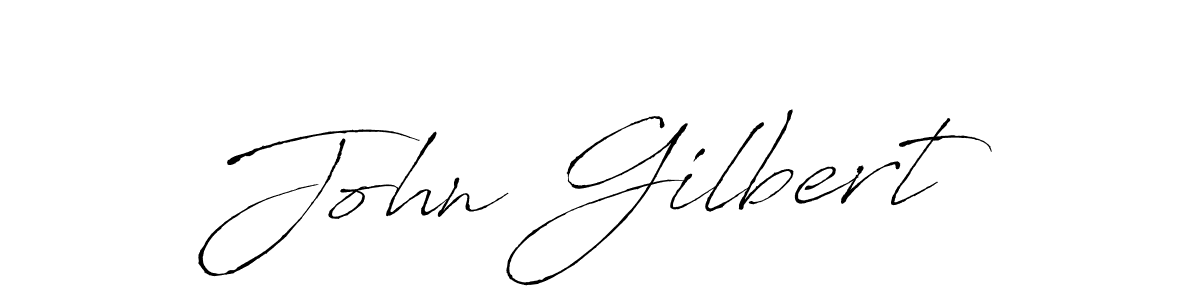 Design your own signature with our free online signature maker. With this signature software, you can create a handwritten (Antro_Vectra) signature for name John Gilbert. John Gilbert signature style 6 images and pictures png