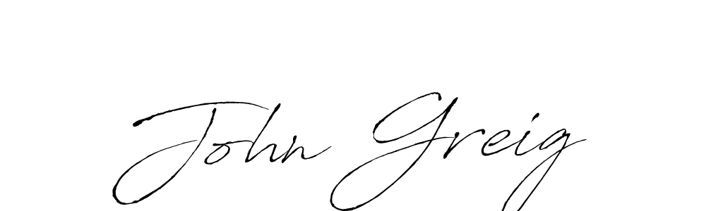 Also we have John Greig name is the best signature style. Create professional handwritten signature collection using Antro_Vectra autograph style. John Greig signature style 6 images and pictures png