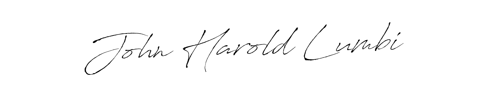 It looks lik you need a new signature style for name John Harold Lumbi. Design unique handwritten (Antro_Vectra) signature with our free signature maker in just a few clicks. John Harold Lumbi signature style 6 images and pictures png