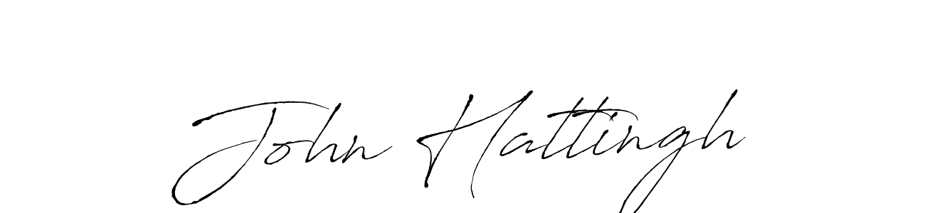 John Hattingh stylish signature style. Best Handwritten Sign (Antro_Vectra) for my name. Handwritten Signature Collection Ideas for my name John Hattingh. John Hattingh signature style 6 images and pictures png