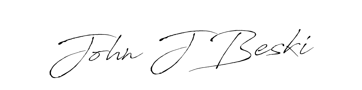 Also we have John J Beski name is the best signature style. Create professional handwritten signature collection using Antro_Vectra autograph style. John J Beski signature style 6 images and pictures png