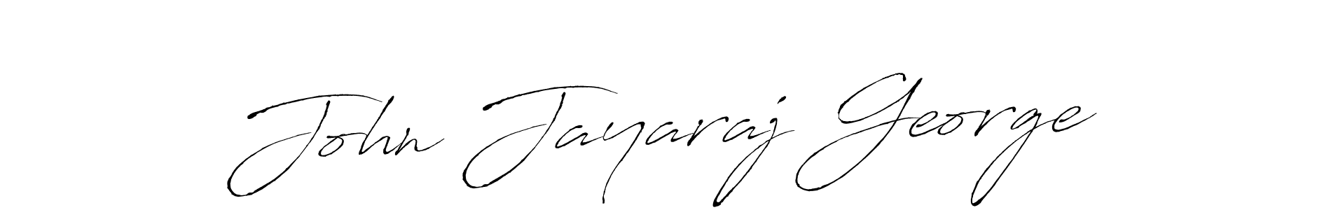 The best way (Antro_Vectra) to make a short signature is to pick only two or three words in your name. The name John Jayaraj George include a total of six letters. For converting this name. John Jayaraj George signature style 6 images and pictures png