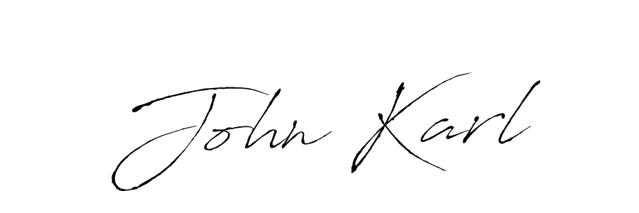 Also we have John Karl name is the best signature style. Create professional handwritten signature collection using Antro_Vectra autograph style. John Karl signature style 6 images and pictures png