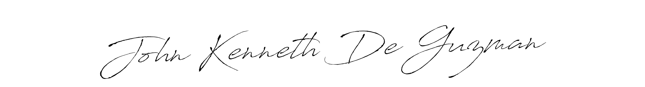 You should practise on your own different ways (Antro_Vectra) to write your name (John Kenneth De Guzman) in signature. don't let someone else do it for you. John Kenneth De Guzman signature style 6 images and pictures png