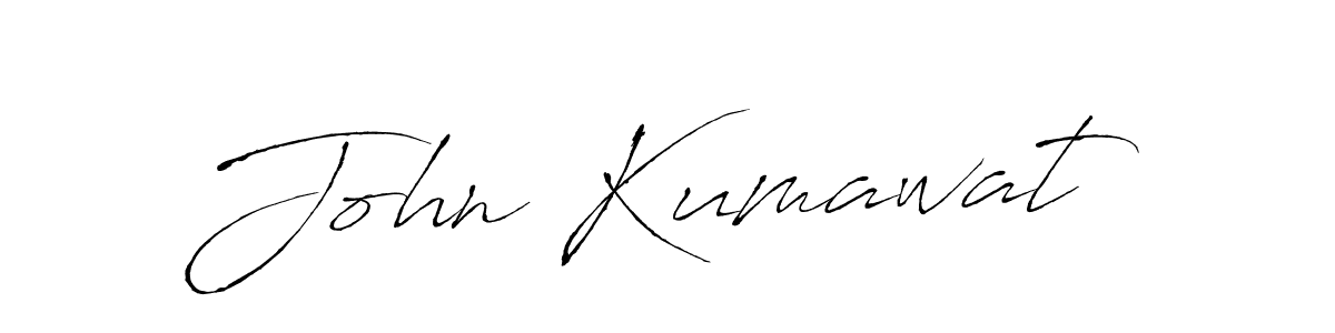 Make a beautiful signature design for name John Kumawat. With this signature (Antro_Vectra) style, you can create a handwritten signature for free. John Kumawat signature style 6 images and pictures png