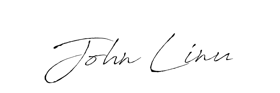 Make a beautiful signature design for name John Linu. Use this online signature maker to create a handwritten signature for free. John Linu signature style 6 images and pictures png