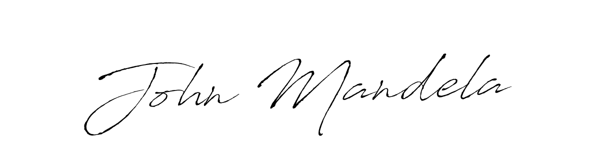 Create a beautiful signature design for name John Mandela. With this signature (Antro_Vectra) fonts, you can make a handwritten signature for free. John Mandela signature style 6 images and pictures png