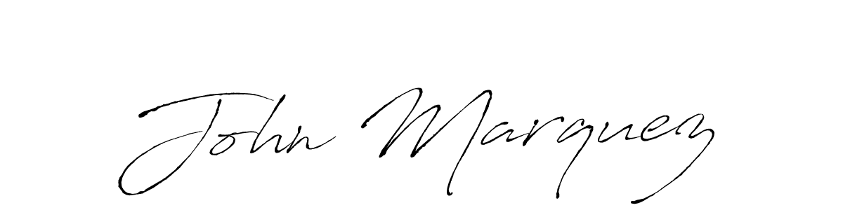 John Marquez stylish signature style. Best Handwritten Sign (Antro_Vectra) for my name. Handwritten Signature Collection Ideas for my name John Marquez. John Marquez signature style 6 images and pictures png
