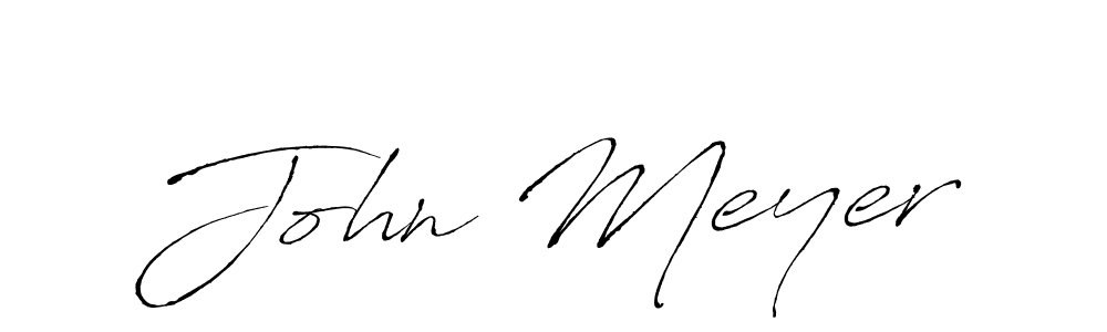 John Meyer stylish signature style. Best Handwritten Sign (Antro_Vectra) for my name. Handwritten Signature Collection Ideas for my name John Meyer. John Meyer signature style 6 images and pictures png