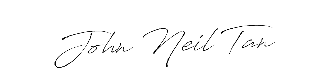 Create a beautiful signature design for name John Neil Tan. With this signature (Antro_Vectra) fonts, you can make a handwritten signature for free. John Neil Tan signature style 6 images and pictures png