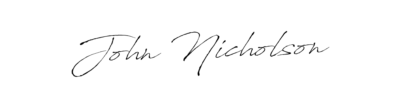 Use a signature maker to create a handwritten signature online. With this signature software, you can design (Antro_Vectra) your own signature for name John Nicholson. John Nicholson signature style 6 images and pictures png