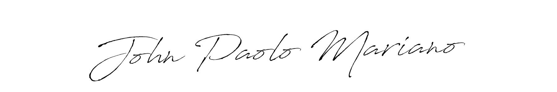 Use a signature maker to create a handwritten signature online. With this signature software, you can design (Antro_Vectra) your own signature for name John Paolo Mariano. John Paolo Mariano signature style 6 images and pictures png