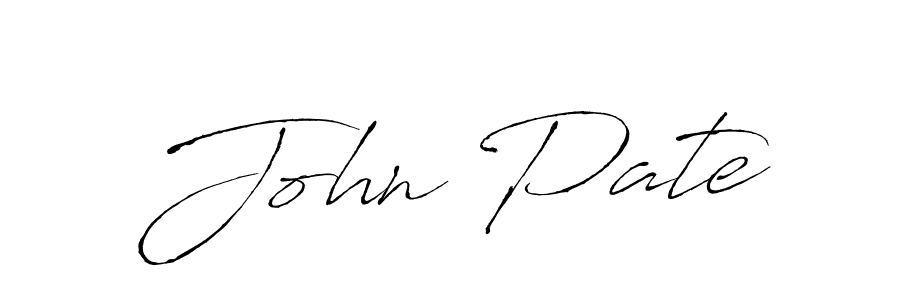 John Pate stylish signature style. Best Handwritten Sign (Antro_Vectra) for my name. Handwritten Signature Collection Ideas for my name John Pate. John Pate signature style 6 images and pictures png