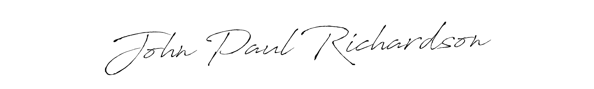 Also we have John Paul Richardson name is the best signature style. Create professional handwritten signature collection using Antro_Vectra autograph style. John Paul Richardson signature style 6 images and pictures png
