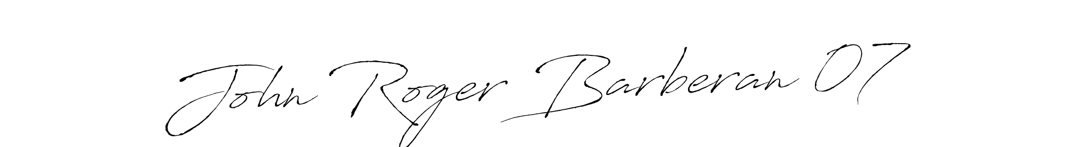 How to Draw John Roger Barberan 07 signature style? Antro_Vectra is a latest design signature styles for name John Roger Barberan 07. John Roger Barberan 07 signature style 6 images and pictures png