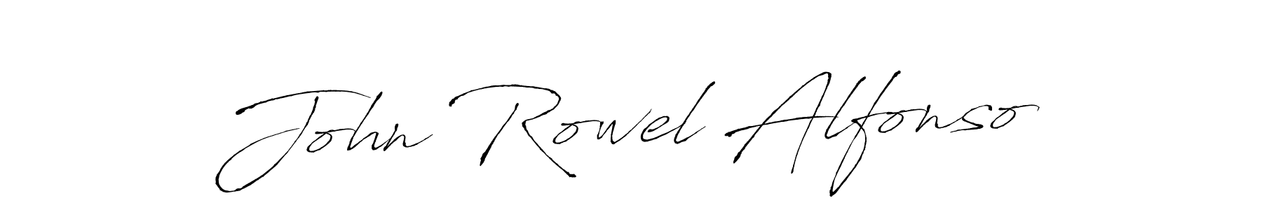 It looks lik you need a new signature style for name John Rowel Alfonso. Design unique handwritten (Antro_Vectra) signature with our free signature maker in just a few clicks. John Rowel Alfonso signature style 6 images and pictures png