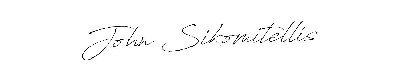 The best way (Antro_Vectra) to make a short signature is to pick only two or three words in your name. The name John Sikomitellis include a total of six letters. For converting this name. John Sikomitellis signature style 6 images and pictures png
