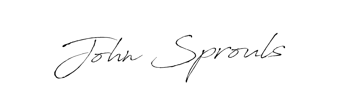 This is the best signature style for the John Sprouls name. Also you like these signature font (Antro_Vectra). Mix name signature. John Sprouls signature style 6 images and pictures png