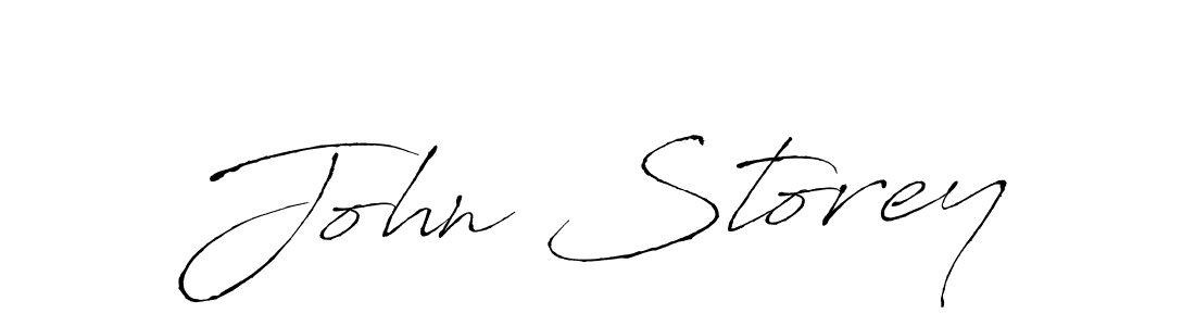 John Storey stylish signature style. Best Handwritten Sign (Antro_Vectra) for my name. Handwritten Signature Collection Ideas for my name John Storey. John Storey signature style 6 images and pictures png