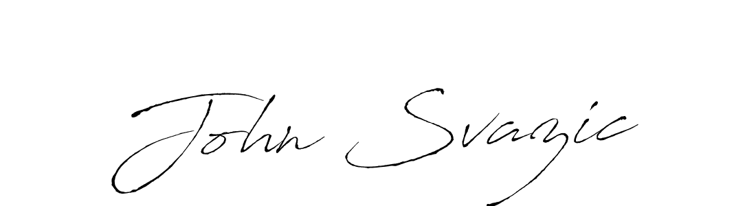 You should practise on your own different ways (Antro_Vectra) to write your name (John Svazic) in signature. don't let someone else do it for you. John Svazic signature style 6 images and pictures png