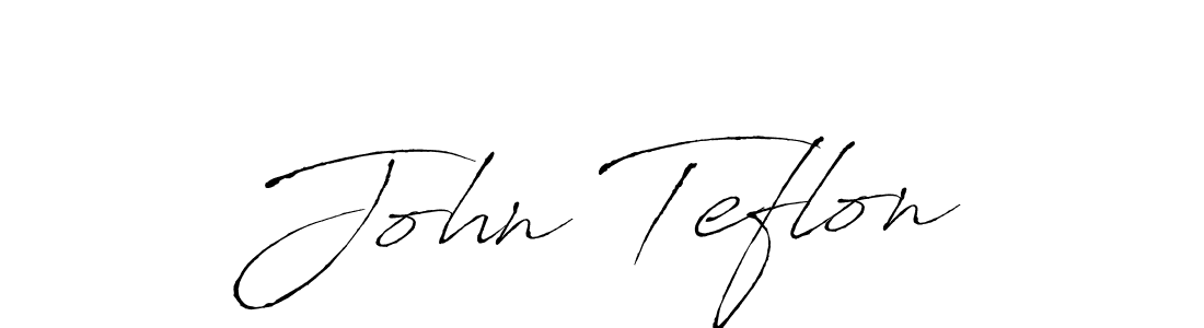 Make a beautiful signature design for name John Teflon. With this signature (Antro_Vectra) style, you can create a handwritten signature for free. John Teflon signature style 6 images and pictures png