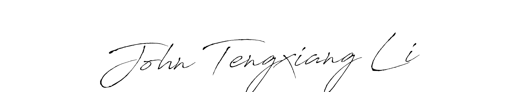 Similarly Antro_Vectra is the best handwritten signature design. Signature creator online .You can use it as an online autograph creator for name John Tengxiang Li. John Tengxiang Li signature style 6 images and pictures png