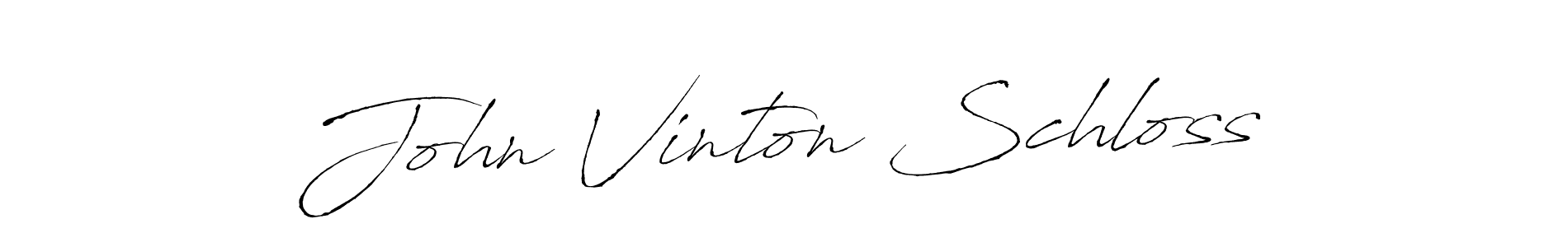 Antro_Vectra is a professional signature style that is perfect for those who want to add a touch of class to their signature. It is also a great choice for those who want to make their signature more unique. Get John Vinton Schloss name to fancy signature for free. John Vinton Schloss signature style 6 images and pictures png