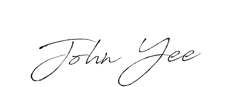 Make a beautiful signature design for name John Yee. With this signature (Antro_Vectra) style, you can create a handwritten signature for free. John Yee signature style 6 images and pictures png