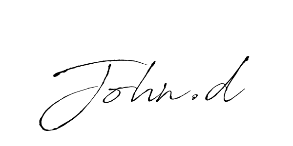 Also You can easily find your signature by using the search form. We will create John.d name handwritten signature images for you free of cost using Antro_Vectra sign style. John.d signature style 6 images and pictures png