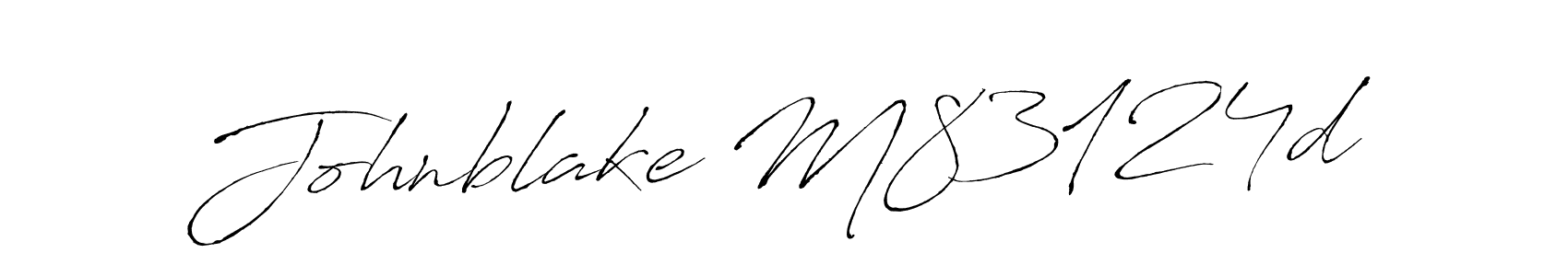 How to make Johnblake M83124d signature? Antro_Vectra is a professional autograph style. Create handwritten signature for Johnblake M83124d name. Johnblake M83124d signature style 6 images and pictures png