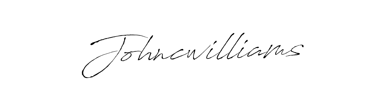 Antro_Vectra is a professional signature style that is perfect for those who want to add a touch of class to their signature. It is also a great choice for those who want to make their signature more unique. Get Johncwilliams name to fancy signature for free. Johncwilliams signature style 6 images and pictures png