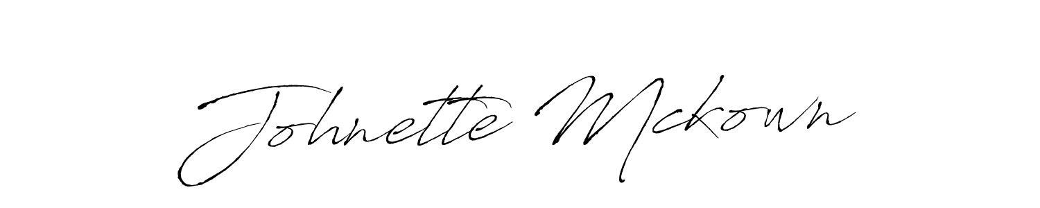 Make a beautiful signature design for name Johnette Mckown. Use this online signature maker to create a handwritten signature for free. Johnette Mckown signature style 6 images and pictures png