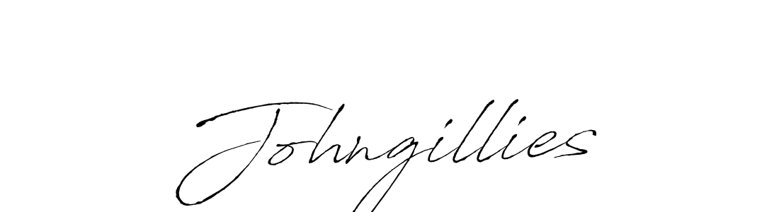 The best way (Antro_Vectra) to make a short signature is to pick only two or three words in your name. The name Johngillies include a total of six letters. For converting this name. Johngillies signature style 6 images and pictures png