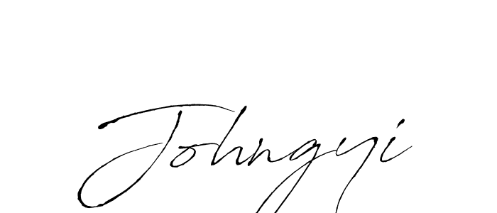 Design your own signature with our free online signature maker. With this signature software, you can create a handwritten (Antro_Vectra) signature for name Johngyi. Johngyi signature style 6 images and pictures png