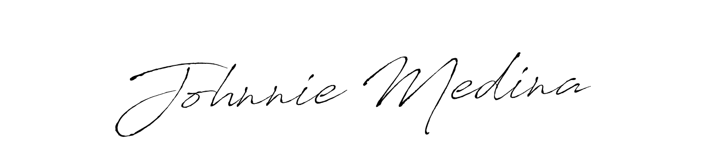Make a beautiful signature design for name Johnnie Medina. Use this online signature maker to create a handwritten signature for free. Johnnie Medina signature style 6 images and pictures png
